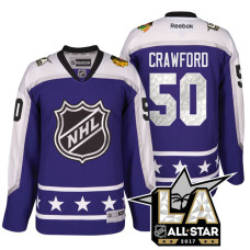 Corey Crawford #50 Purple La Kings All Star Jersey