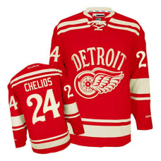 Chris Chelios #24 Red 2014 Winter Classic Jersey