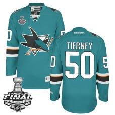 Chris Tierney #50 Teal 2016 Stanley Cup Home Champions Jersey