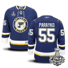 Colton Parayko #55 Navy Blue 2016 Stanley Cup Jersey