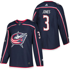 #3 Seth Jones Navy 2018 New Season Home Authentic Jersey With Anniversary Patch