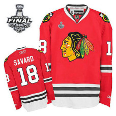 Denis Savard #18 Red 2015 Stanley Cup Home Jersey