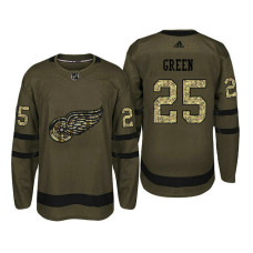 #25 Mike Green Camo Salute To Service Jersey
