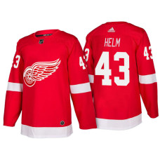 #43 Darren Helm Red 2018 Season New Outfitted Jersey