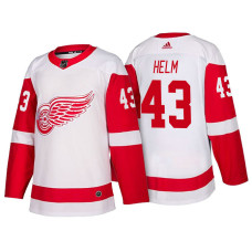 #43 Darren Helm White 2018 Season New Outfitted Jersey