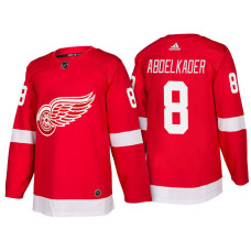 #8 Justin Abdelkader Red 2018 Season New Outfitted Jersey