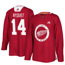 #14 Red New Season Practice Gustav Nyquist Jersey