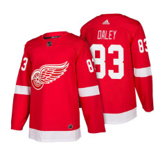 #83 Trevor Daley Red 2018 New Season Player Home Jersey