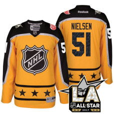 Frans Nielsen #51 Yellow La Kings All Star Jersey