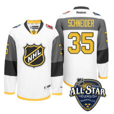 Cory Schneider #35 White 2016 All-Star Premier Jersey