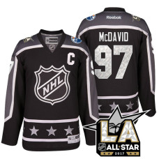 Connor McDavid #97 Black La Kings All Star Jersey