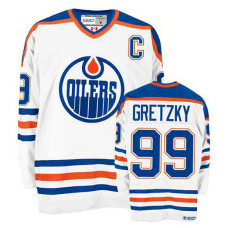 Wayne Gretzky #99 White Throwback Jersey