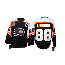 Eric Lindros #88 Black Throwback Jersey
