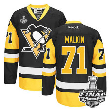 Evgeni Malkin #71 Black 2016 Stanley Cup Alternate Finals Jersey