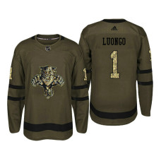 #1 Roberto Luongo Camo Salute To Service Jersey