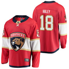 #18 Breakaway Player Micheal Haley Jersey Red