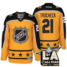 Vincent Trocheck #21 Yellow La Kings All Star Jersey