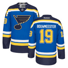 Jay Bouwmeester #19 Royal Blue Home Jersey