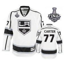 Jeff Carter #77 White 2014 Stanley Cup Away Jersey