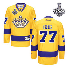 Jeff Carter #77 Gold 2014 Stanley Cup Alternate Jersey