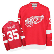 Jimmy Howard #35 Red Home Jersey