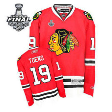 Jonathan Toews #19 Red 2015 Stanley Cup Home Jersey