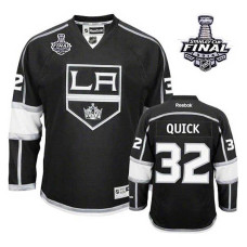 Jonathan Quick #32 Black 2014 Stanley Cup Home Jersey