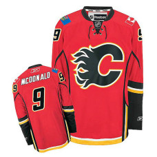 Lanny McDonald #9 Red Home Jersey
