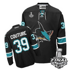 Logan Couture #39 Black 2016 Stanley Cup Alternate Finals Jersey