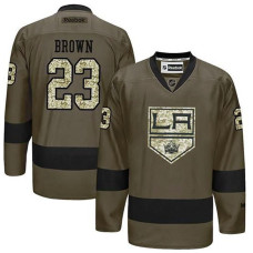 Dustin Brown #23 Green Camo Player Jersey