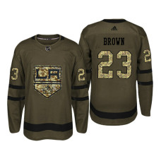 #23 Dustin Brown Camo Salute To Service Jersey