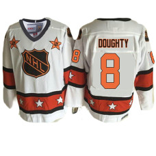 #8 Drew Doughty White 1981 ALL Star Throwback Jersey