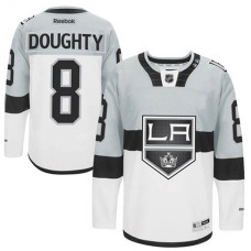 Drew Doughty #8 White/Grey 2015 Stadium Series Jersey