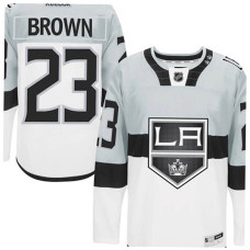 Dustin Brown #23 White/Grey 2015 Stadium Series Jersey