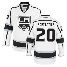 Luc Robitaille #20 White Away Jersey