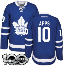 #10 Syl Apps Blue 100 Greatest Player Jersey