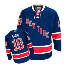 Marc Staal #18 Navy Blue Alternate Jersey