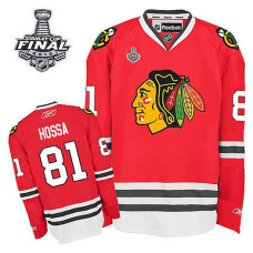 Marian Hossa #81 Red 2015 Stanley Cup Home Jersey