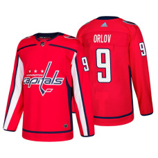 #9 Dmitry Orlov Home Authentic Player Red jersey