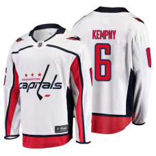 #6 Michal Kempny Fanatics Branded Breakaway White Away jersey