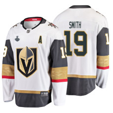 #19 Reilly Smith 2018 Stanley Cup Final Breakaway Road White Jersey
