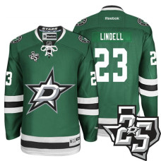 #23 Esa Lindell Green 1995-2017 25th Anniversary Home Jersey
