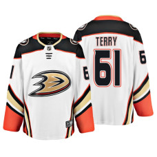 Troy Terry Fanatics Branded Breakaway White Away Jersey