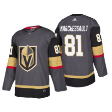 #81 Jonathan Marchessault Home Authentic Player Grey jersey
