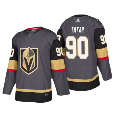 #90 Tomas Tatar Home Authentic Player Grey jersey