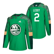 #2 Nick Leddy 2018 St. Patrick's Day Green Jersey