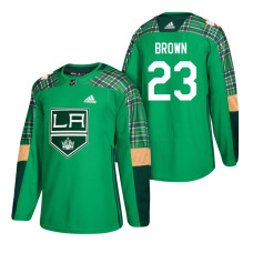 #23 Dustin Brown 2018 St. Patrick's Day Green Jersey