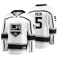 Christian Folin Fanatics Branded Breakaway White Away Jersey
