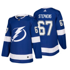 #67 Mitchell Stephens Home Authentic Player Blue jersey