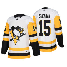 #15 Riley Sheahan Authentic Player White Away jersey